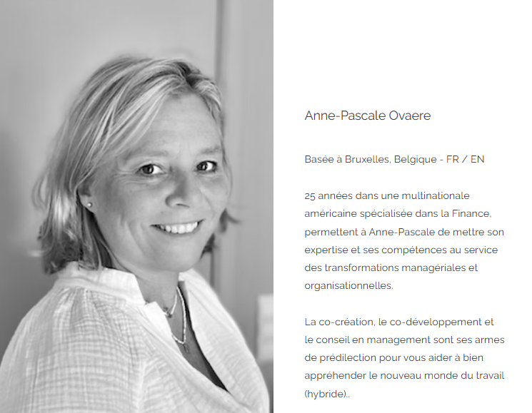 Portrait de Anne-Pascale Ovaere